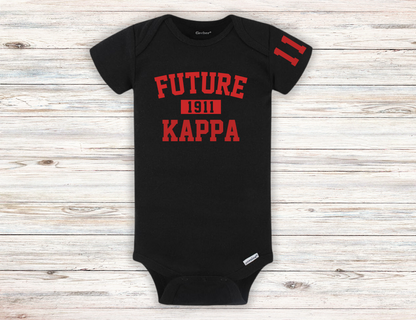 Future Kappa Short Sleeve Infant Onesie