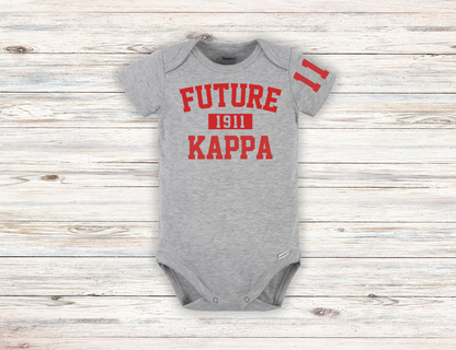 Future Kappa Short Sleeve Infant Onesie