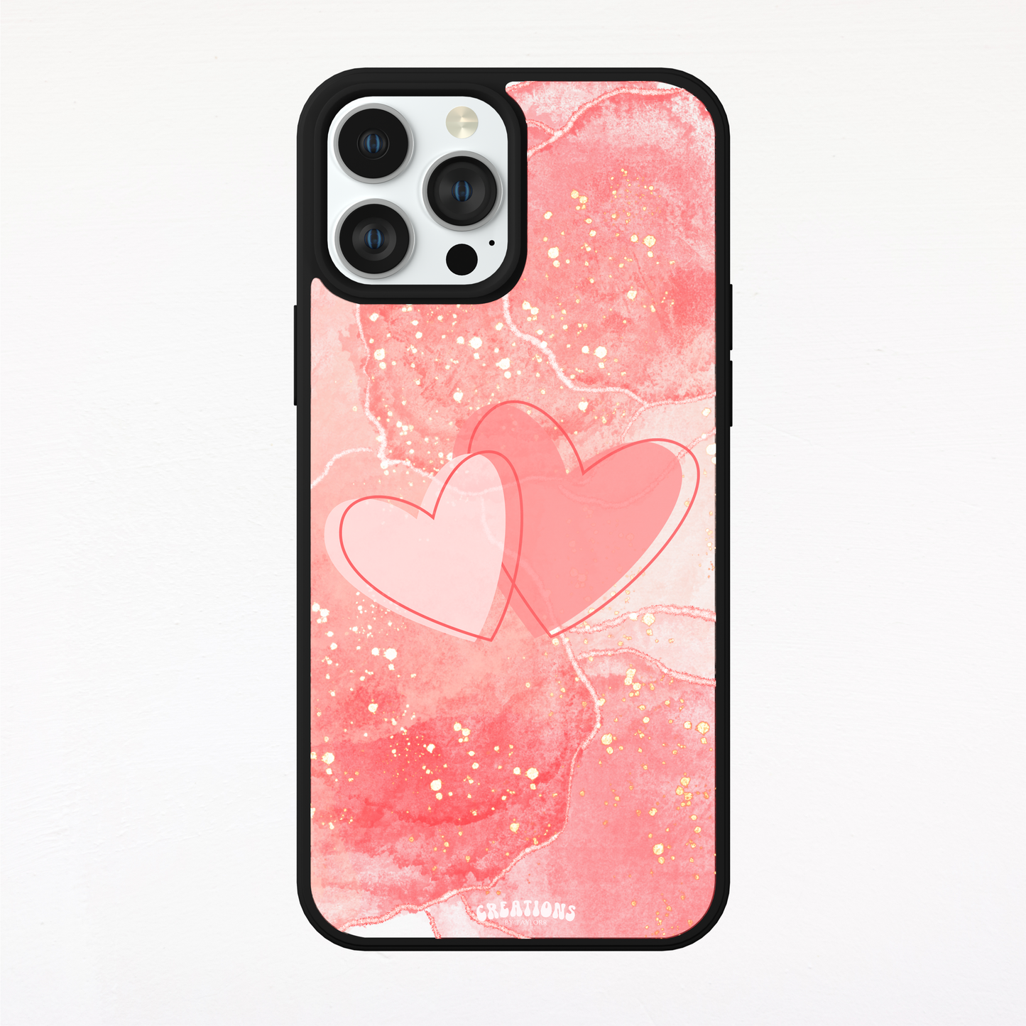 Marbled Love Phone Case