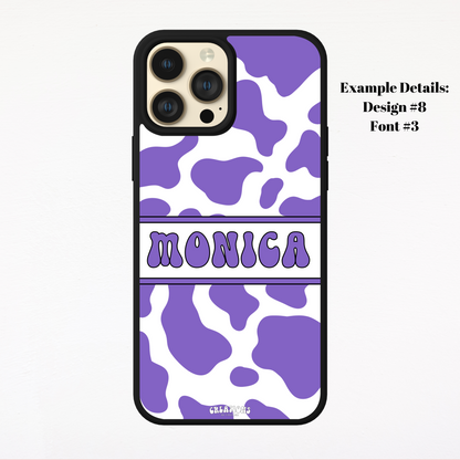 CUSTOM Cow Print Phone Case