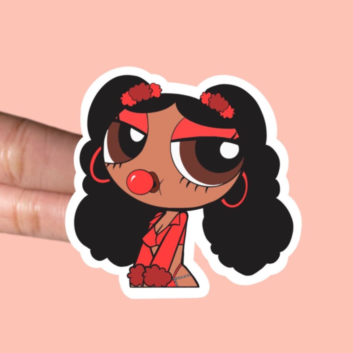 Bougie Girl Sticker