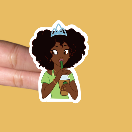 Starbies Princess Sticker