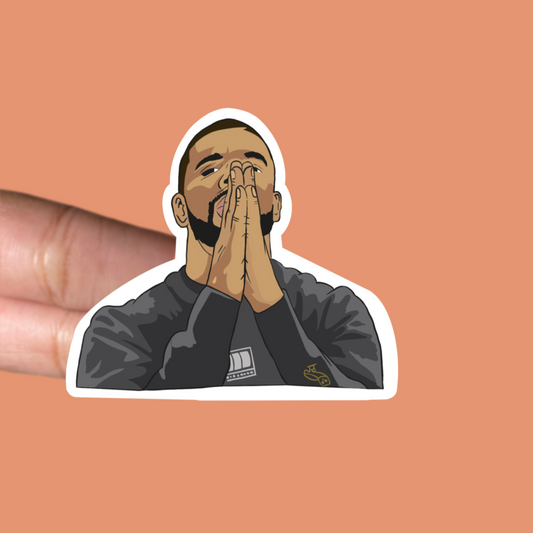 "6 God" Sticker