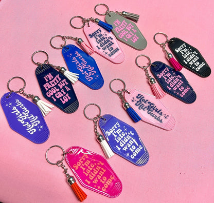 Mix & Match Motel Keychain