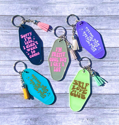 Mix & Match Motel Keychain